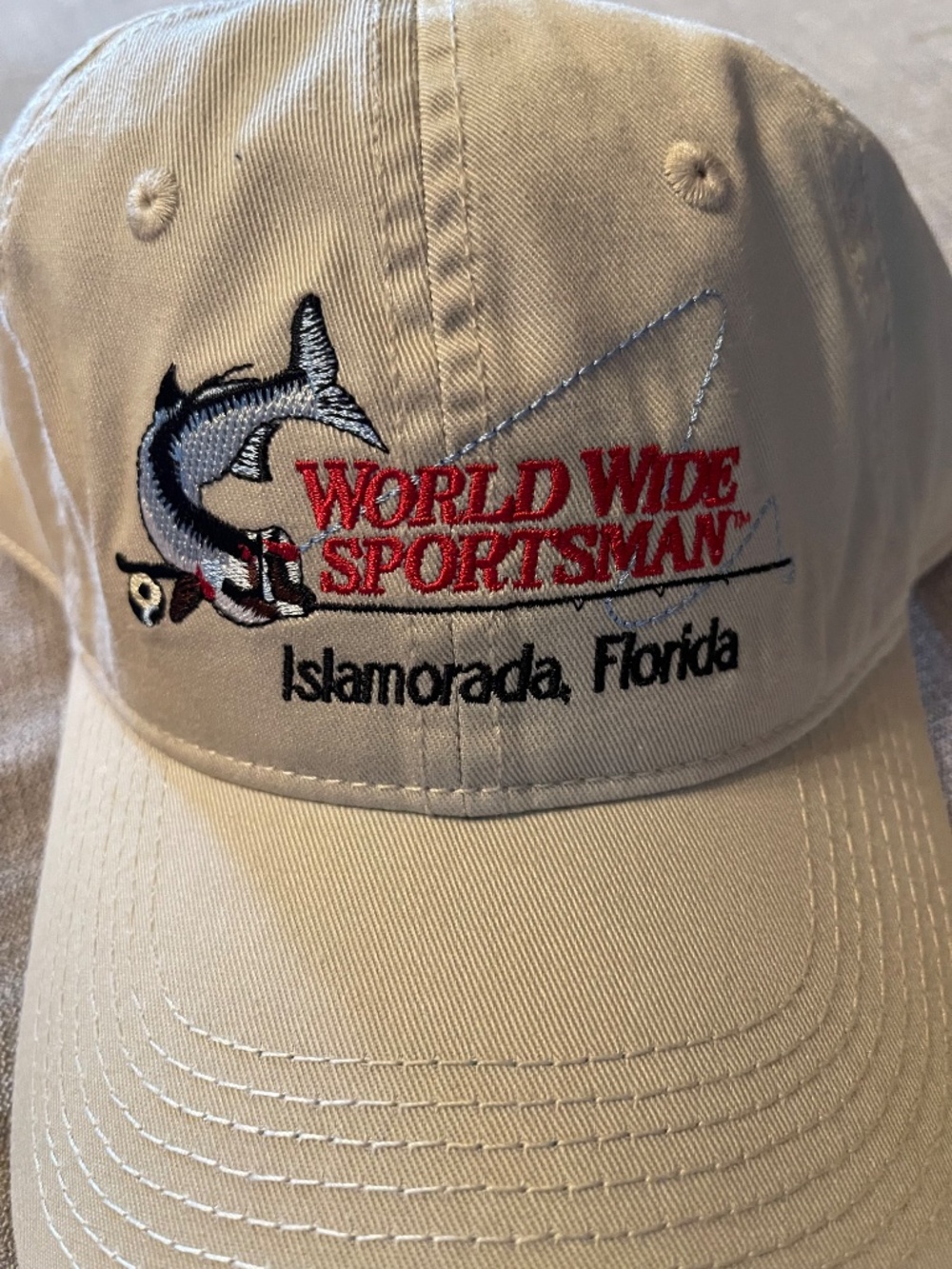 NEW World Wide Sportsman Men's Fishing Hat Cap - Lot of 3 - Picture 7 of 10